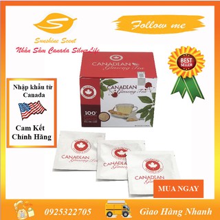 TRÀ TÚI LỌC NHÂN SÂM CANADA SILVERLIFE