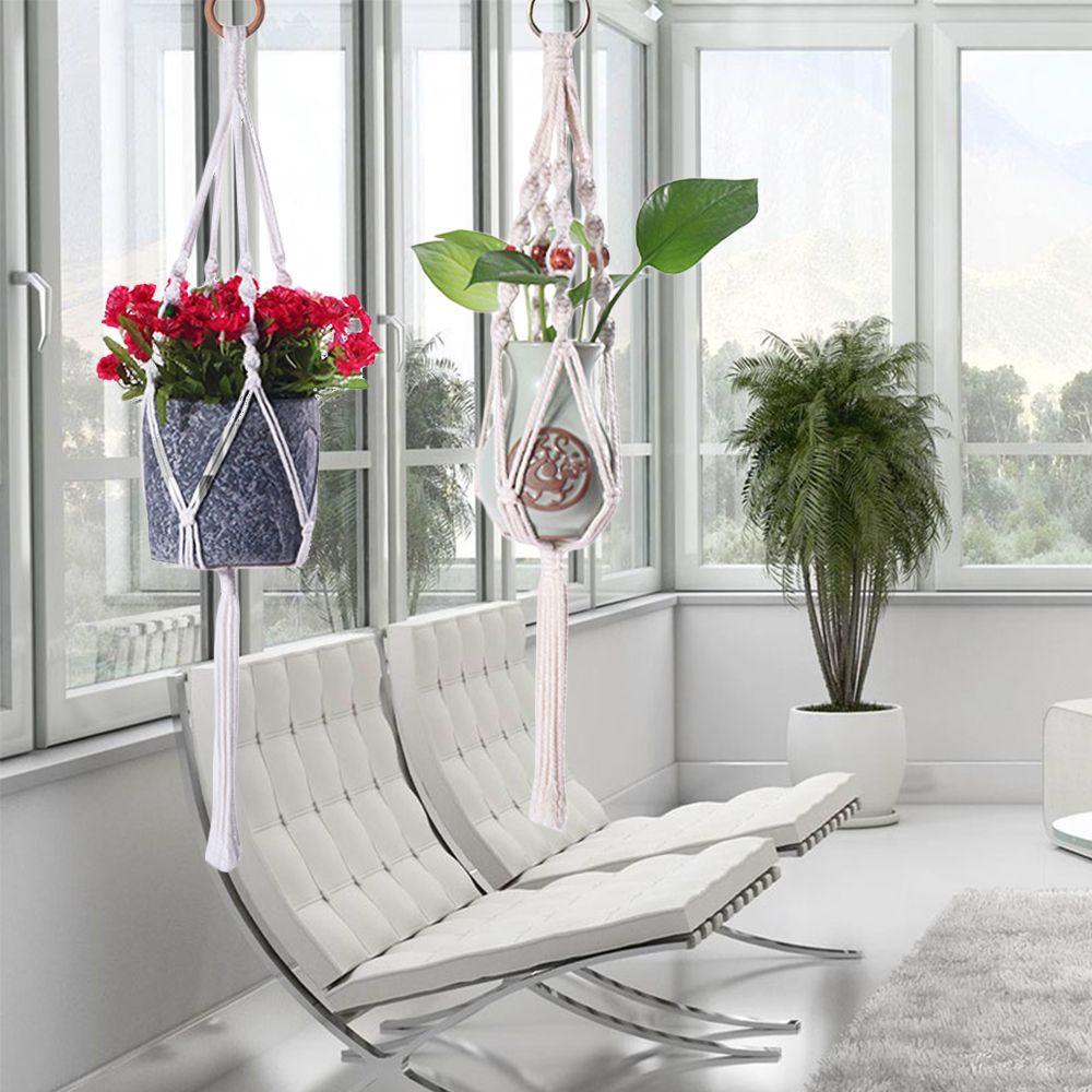 YNATURAL Dây Treo Chậu Cây Trang Trí Sân Vườn