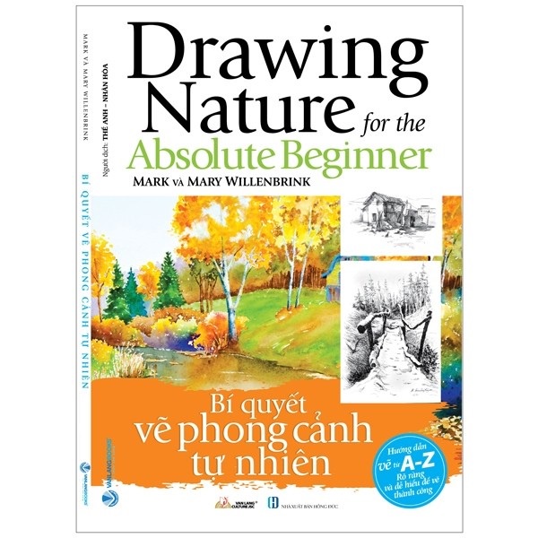 Sách - Bí Quyết Vẽ Phong Cảnh Tự Nhiên - Drawing Nature For The Absolute Beginner - Tái Bản - 8935074127648