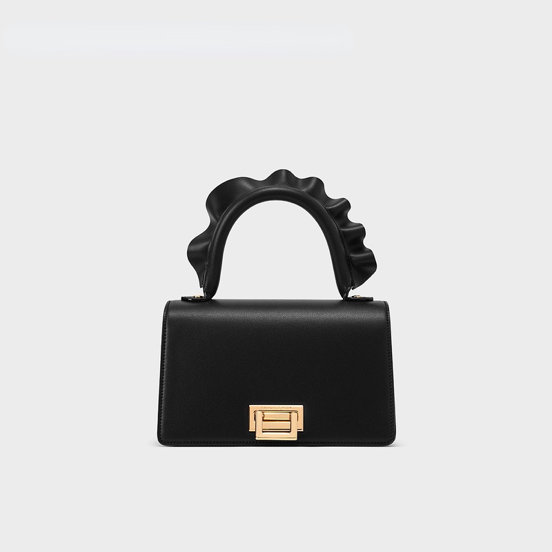 Charles and KEITH CK2-50160107 Túi Đeo Chéo Hình Vuông Dạng Lót Dành Cho Nữ