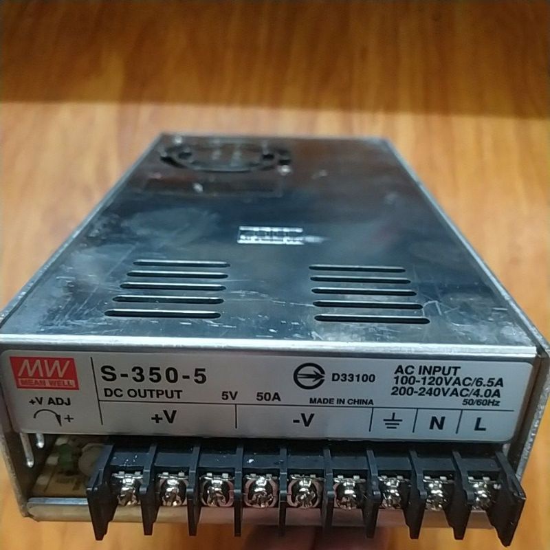 Nguồn meanwell 5V-50A 5V-60A. Hàng cũ tháo máy.