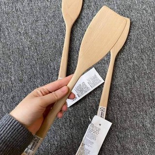 Muôi gỗ UTFORMA IKEA Spatula sồi 34 cm