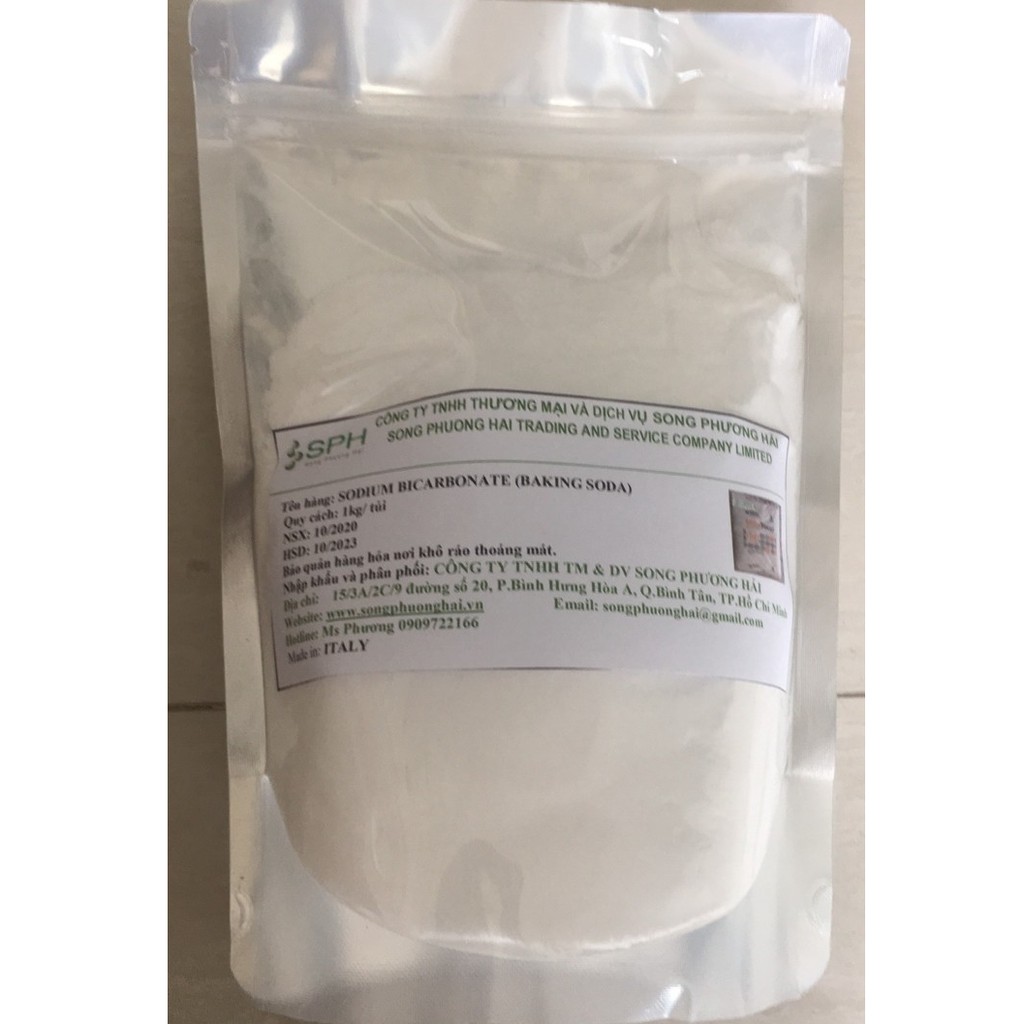 1kg Baking Soda- xuất xứ Ý