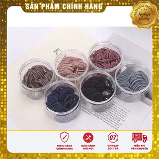 Sét 100 dây buộc tóc cho mẹ và bé