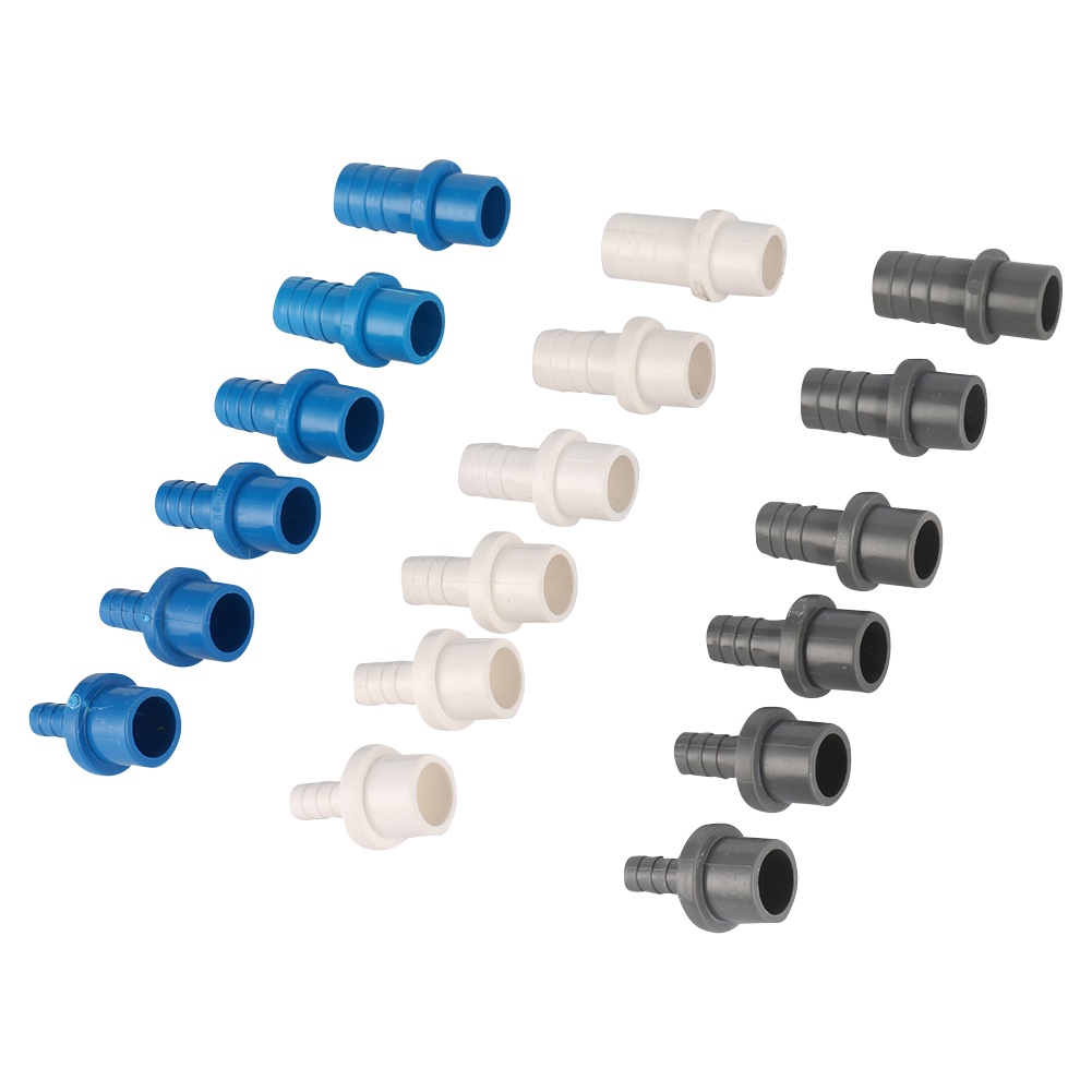 1 Đầu Nối Ống Nước Nhựa pvc Cứng 20mm Sang 8 / 10 / 12 / 14 / 16 / 18mm