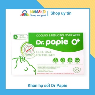 Khăn hạ sốt Dr Papie