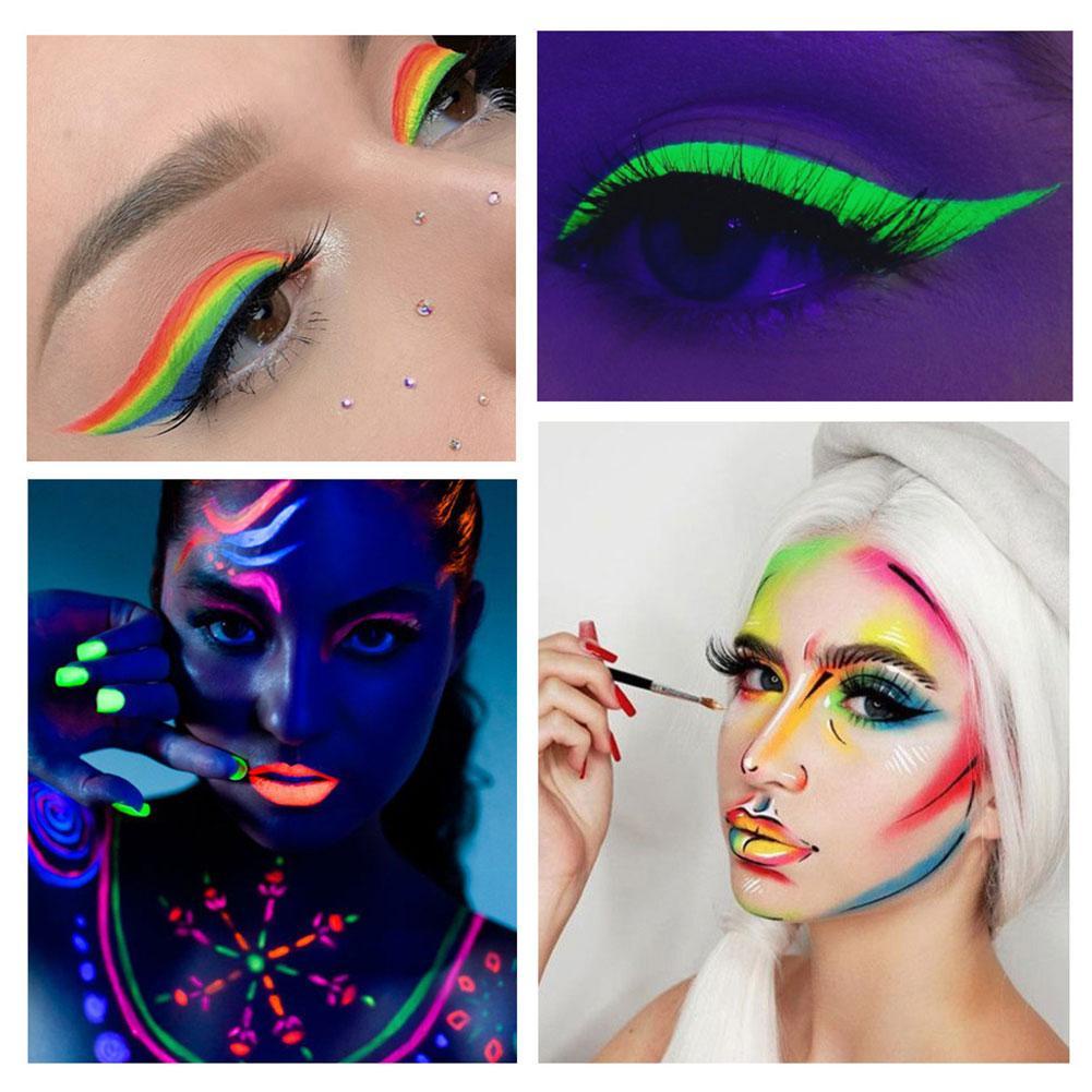 Màu Vẽ Mắt/Cơ Thể Tia Cực Tím Hòa Tan Trong Nước K1Q6