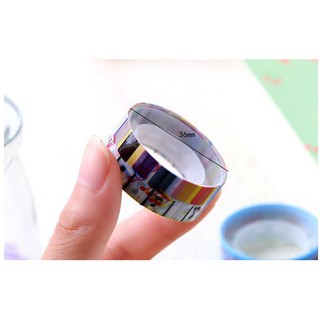 Băng dính washi tape nhiều họa tiết nhiều hình siêu rẻ