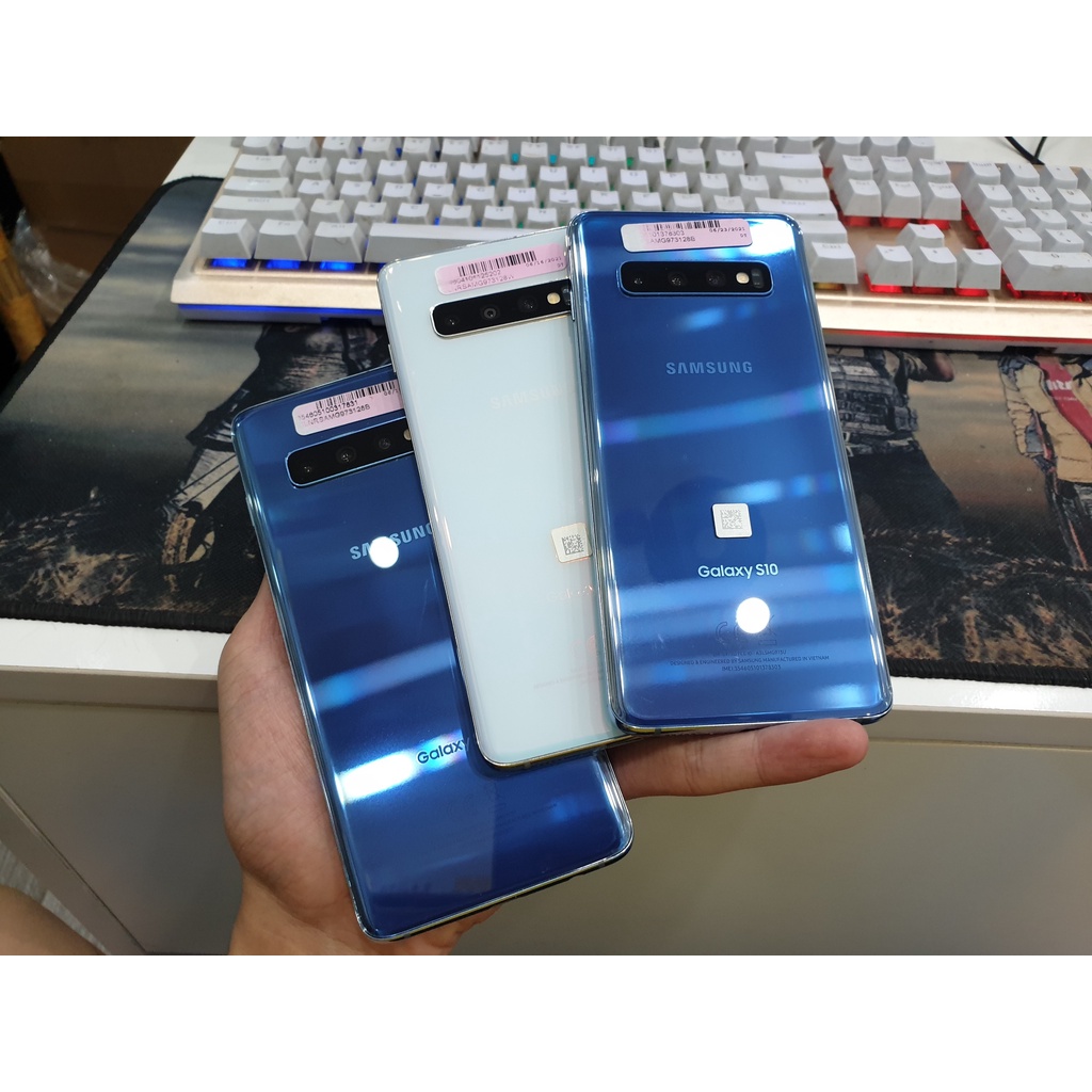 Điện Thoại Samsung Galaxy S10 Mỹ Snapdragon 855 Likenew 8/128GB Kèm đủ PK || Tại Playmobile