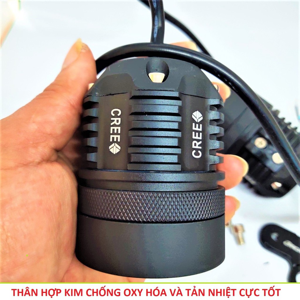 ĐÈN TRỢ SÁNG XE MÁY L6X BMI SIÊU SÁNG SIÊU GOM BẢN DẶC BIỆT DÀNH CHO KHÁCH VÍP