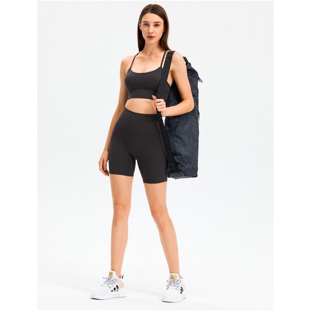 Quần Tập Thể Thao Lululemon Align High Rise Short 6" Không Đường May Tập Gym - YoGa Cao Cấp DK067	067