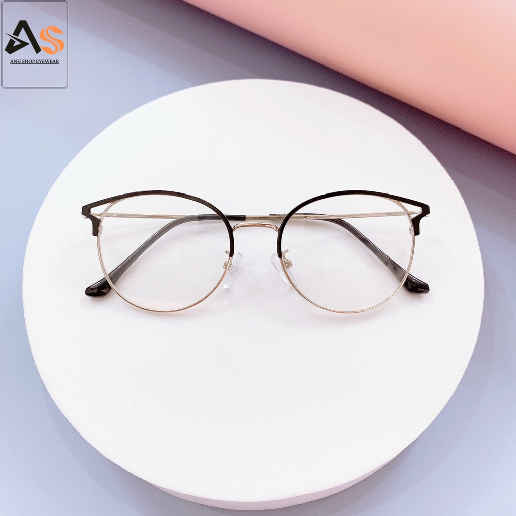 Kính mắt mèo kim loại kiểu dáng thời trang nữ giới 90025