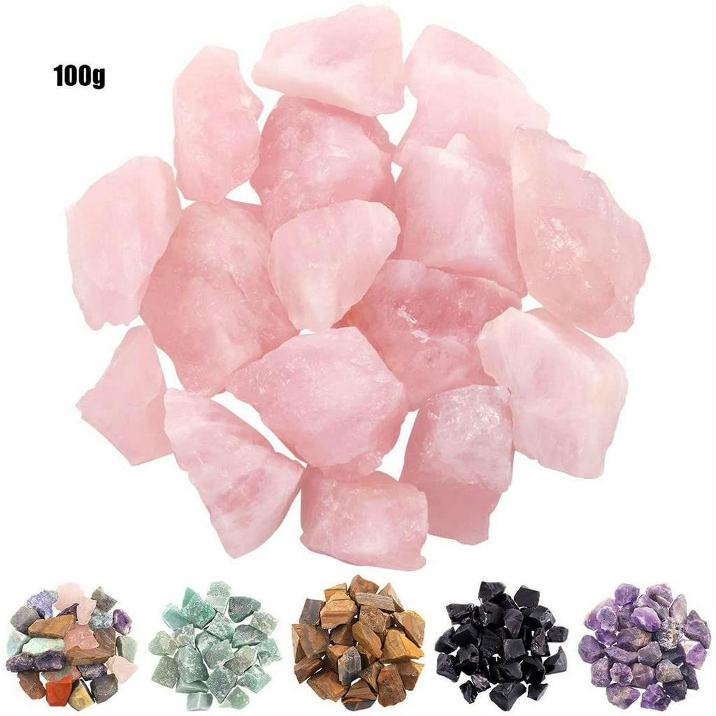 Túi 100g Đá Pha Lê Thô Dùng Làm Đồ Trang Sức