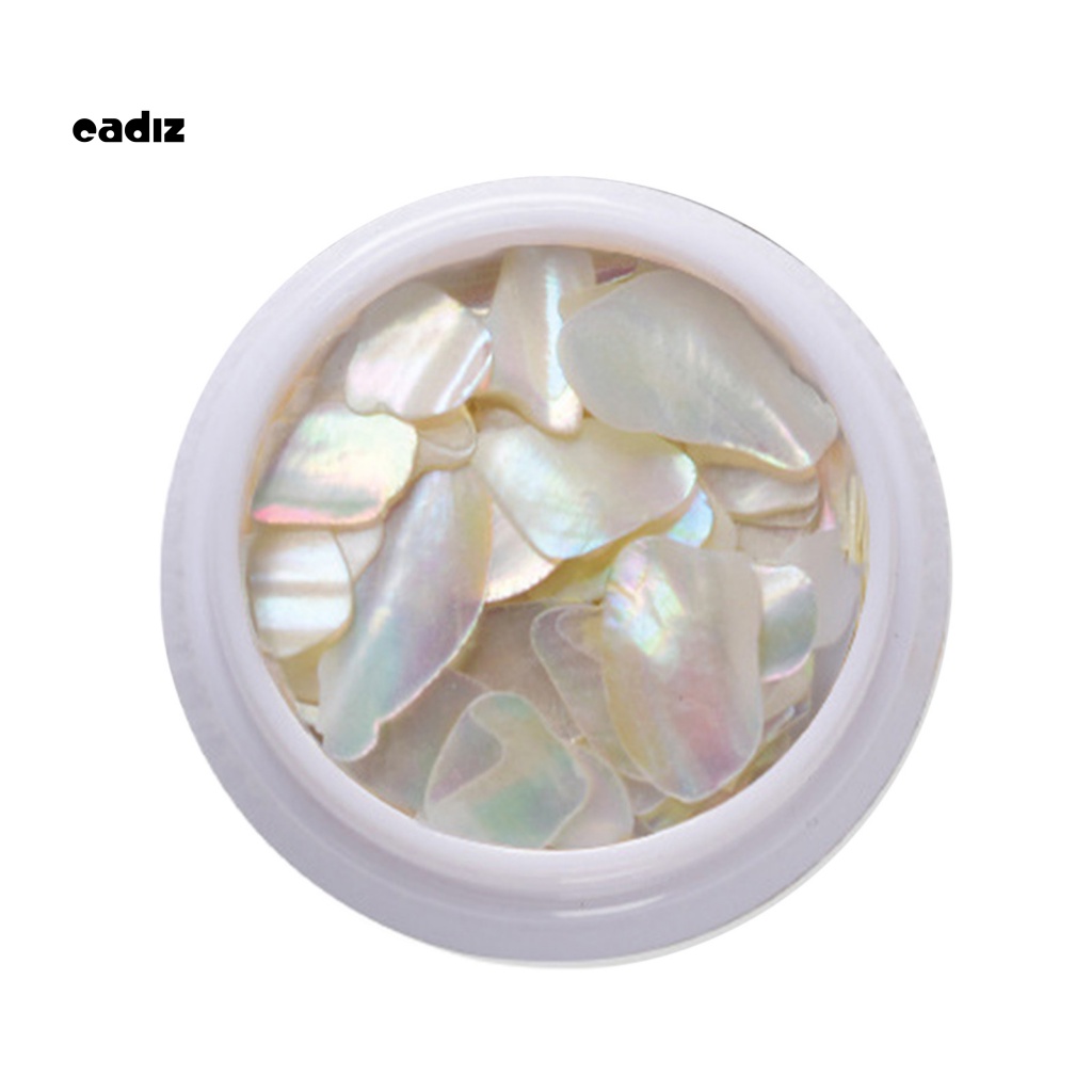 1 Hộp Đá Đính Móng Tay Hình Vỏ Sò