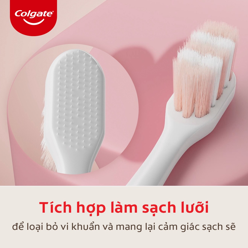 Đầu thay bàn chải điện Colgate MỚI với 33 chế độ chăm sóc nướu tối ưu