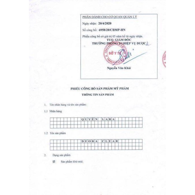 [Chính hãng] Xịt khử mùi hôi nách Deora Clear - Quyên Lara [ 50ml ] Khử mùi hôi nách Nặng, nhẹ, lâu năm đều khử được hết | BigBuy360 - bigbuy360.vn