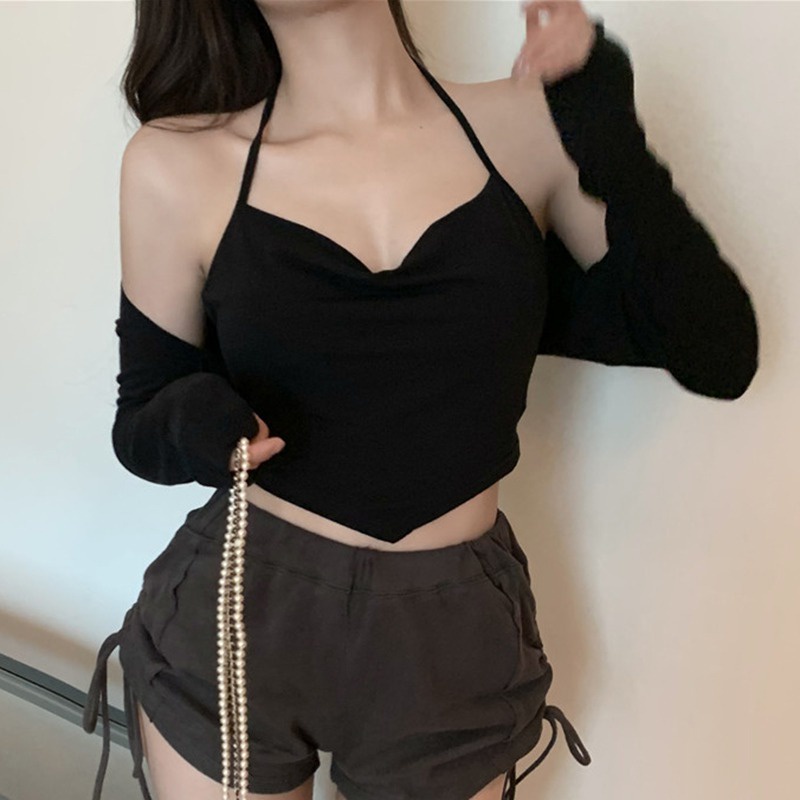Áo Tank Top Hai Dây Thời Trang Cho Nữ