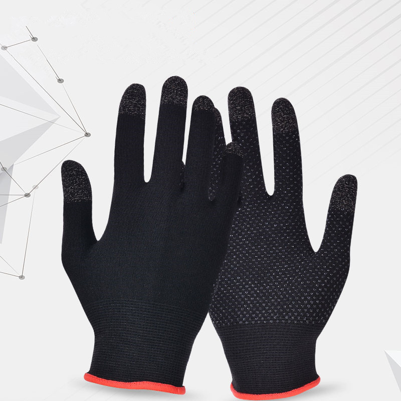Roselife 1 Pair Touch Screen Sensitive Breathable Gaming handmade Gloves Wear-resistant Sweat-proof Sunscreen Warm Gloves