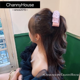 Channyhouse_Kẹp dọc phồng tóc voan chấm bi cao cấp