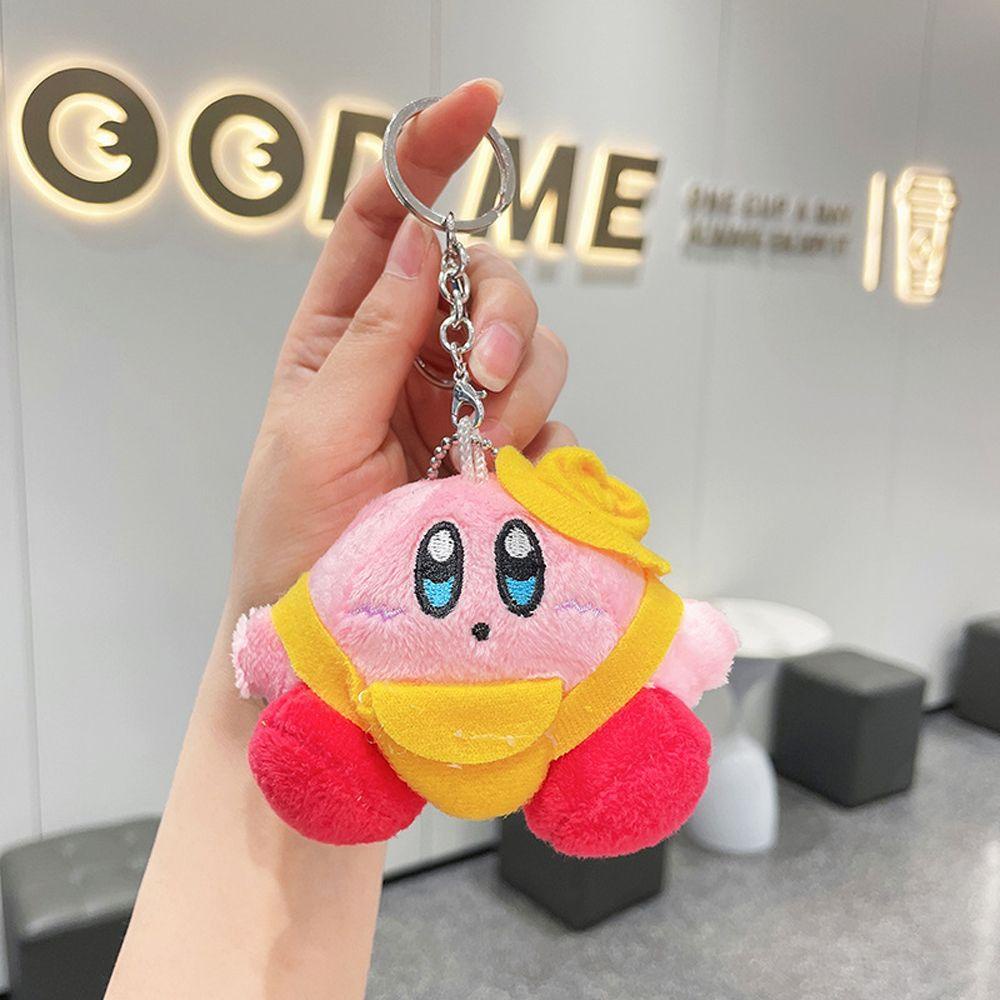Móc Khóa Hình Thú Nhồi Bông Kirby Dễ Thương