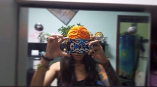 Turban đội đầu boho. (Khăn đội đầu boho)