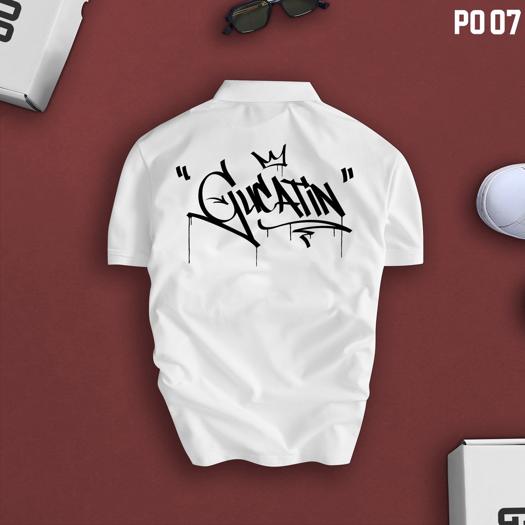 Áo Polo Gucatin street style cổ bẻ vải xịn Unisex, trẻ trung, thanh lịch - GUCATIN PO07