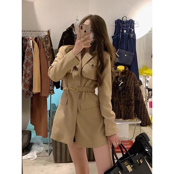 Áo Blazer tay dài màu trơn cho nữ- Áo Blazer Vest Nữ 2 Lớp Khoác Ngoài Dài Tay Nhiều Màu Kiểu Dáng Trẻ Trung. | BigBuy360 - bigbuy360.vn