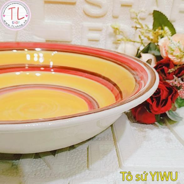 TÔ SỨ YIWU – HỌA TIẾT HÌNH TRÒN VÀ HỌA TIẾT CHẤM BI