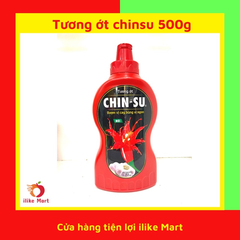 Tương ớt Chinsu chai 250g-500g
