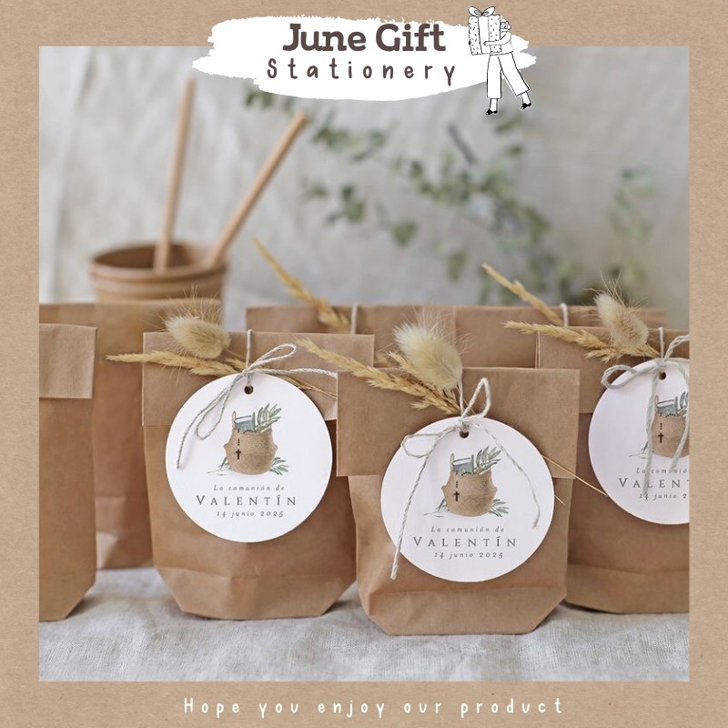 Set 10 Túi Giấy Kraft Đựng Quà