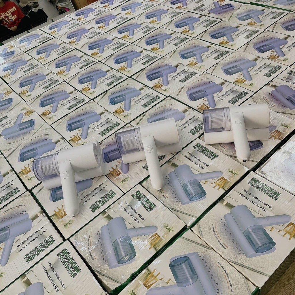 Máy hút bụi giường nệm 💥FREESHIP💥 máy hút buị không dây có đèn uv diệt khuẩn siêu mạnh