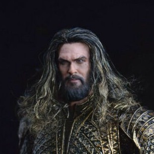 Mô hình đầu nhân vật Aquaman 12" tỉ lệ 1/6