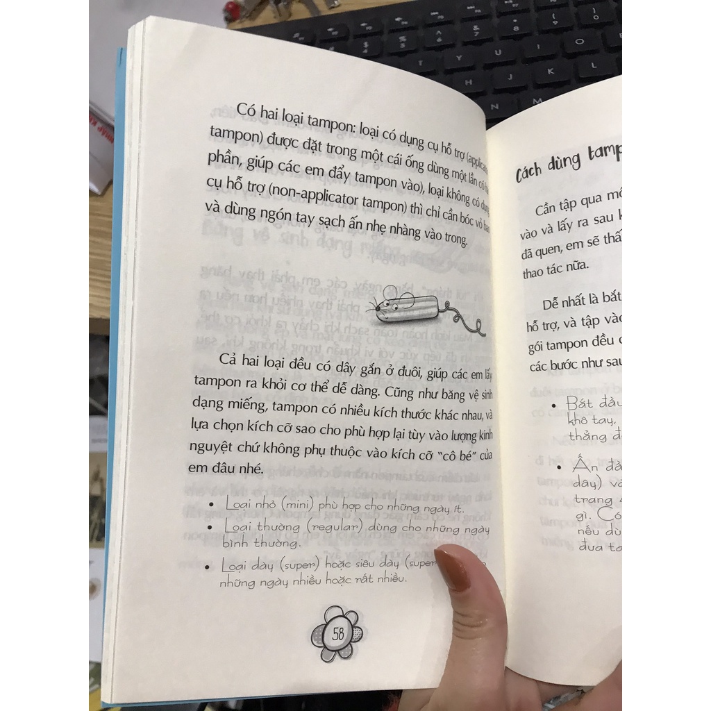 Sách - Tuổi Dậy Thì - Từ “Cô Bé&quot; Đến &quot;Cô Nàng&quot; ( Đinh Tị )