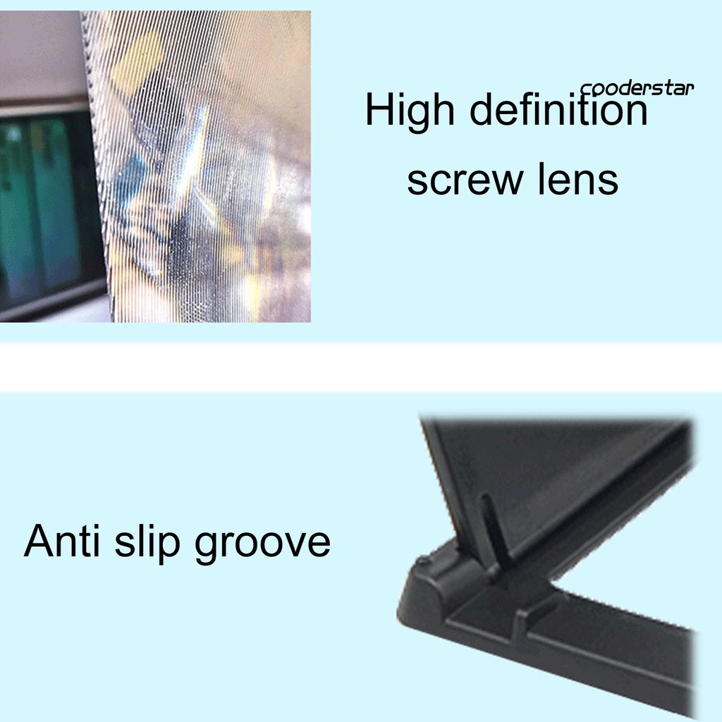 Thiết Bị Khuếch Đại Màn Hình Cong 3d 12 Inch Có Thể Gấp Gọn Cho Điện Thoại