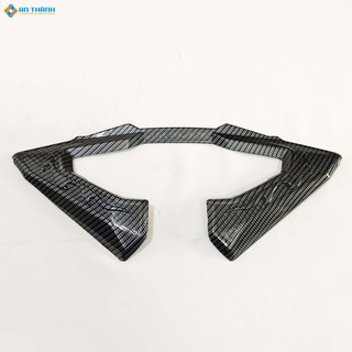 Ốp viền đồng hồ xe AirBlade 2020 sơn carbon.