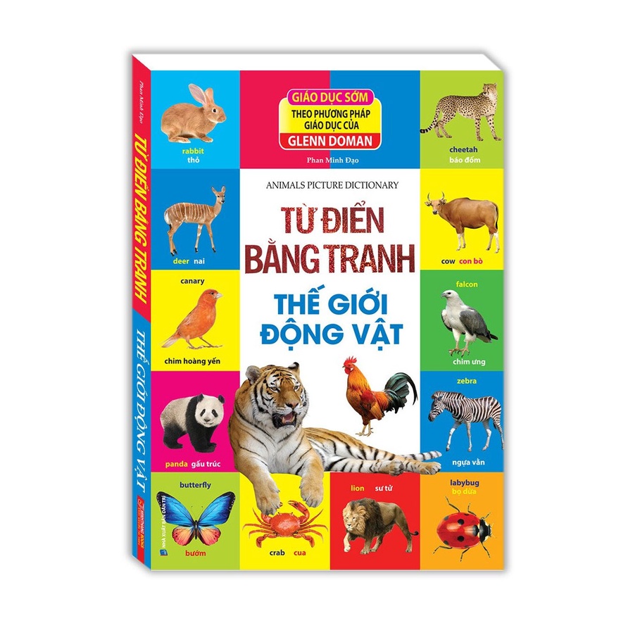 Sách - Từ điển bằng tranh - Thế giới động vật (bìa cứng)