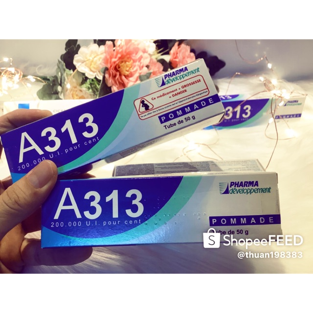 Kem A313 - Hàng Nội Địa Pháp 🇫🇷- Retinol thần dược giúp giảm mụn, thu hẹp lỗ chân lông, giảm thâm, c