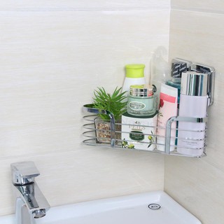 Kệ Góc Phòng Tắm Không Khoan Vít Navado 5010 Inox 304 dính siêu chắc