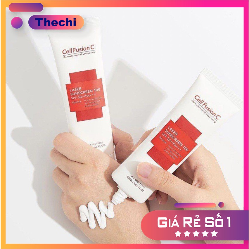 Kem Chống Nắng Cao Cấp Laser Sunscreen 100 Cell Fusion C SPF 50+ PA+++ | BigBuy360 - bigbuy360.vn