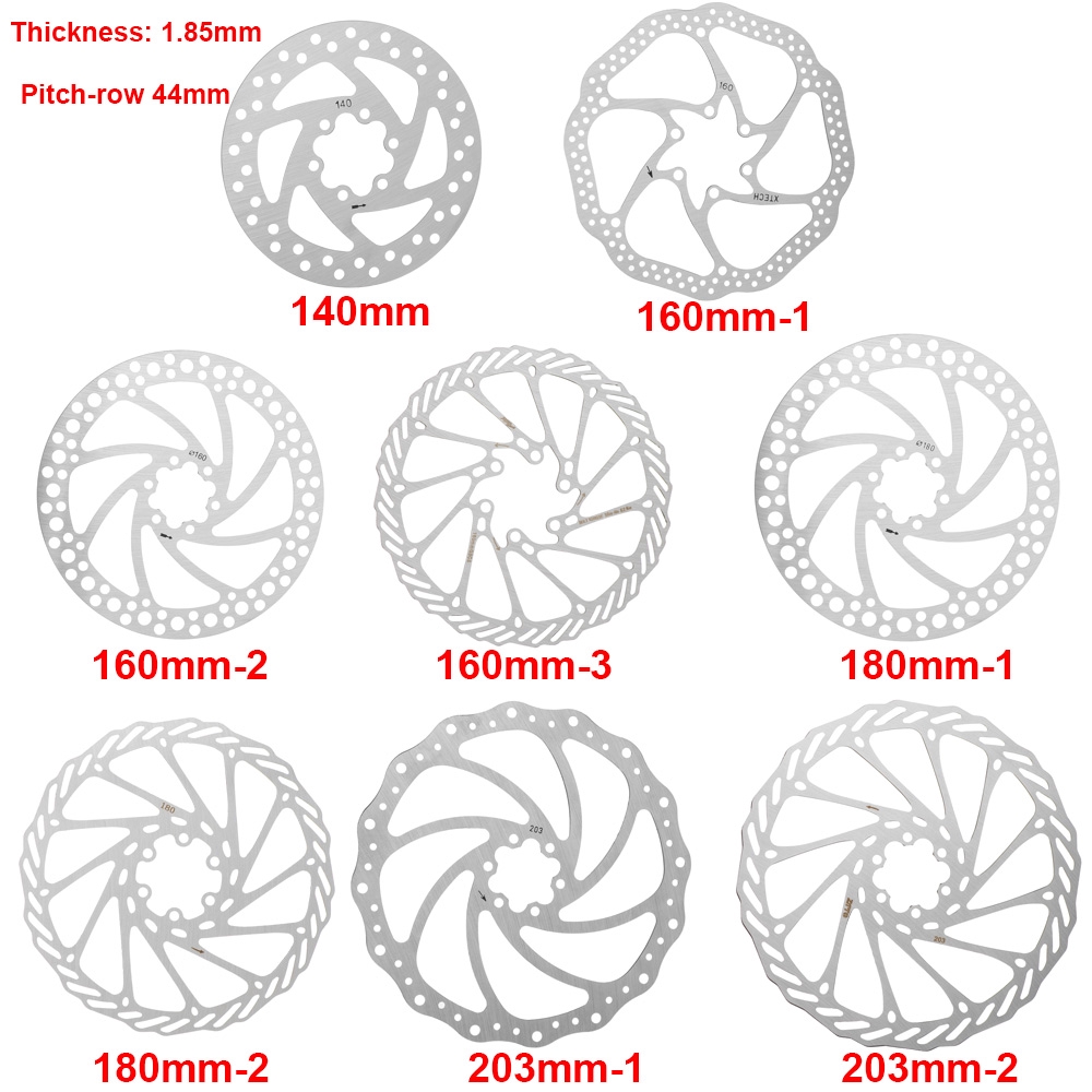 Đĩa Phanh 44mm Bằng Thép Không Gỉ 140 / 160 / 180 / 203mm