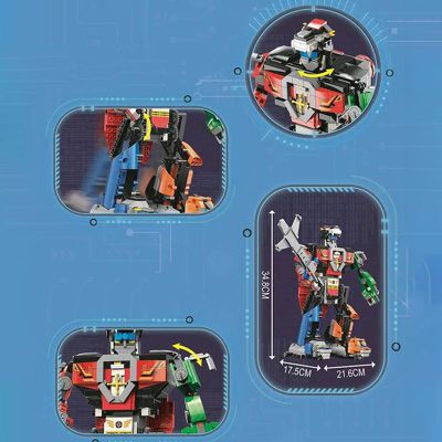 Đồ chơi lắp ráp Người Máy Robot Voltron - Tương Thích Với Technic - Mould King 15037