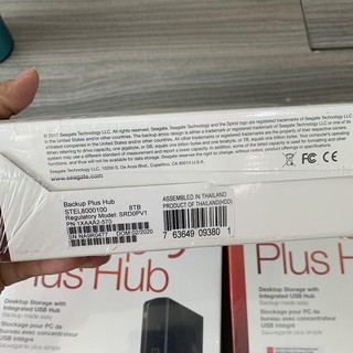 [Mã 156ELHA80K giảm 6% đơn 400K] Ổ Cứng Di Động Seagate Backup Plus Hub 8tb Mới