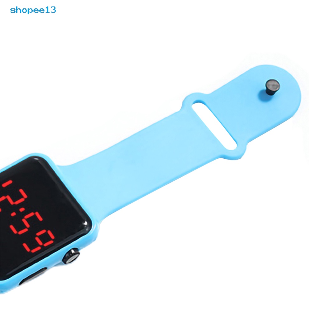 Đồng Hồ Đeo Tay Mặt Vuông Họa Tiết Hoạt Hình Sáng Tạo Cho Bé