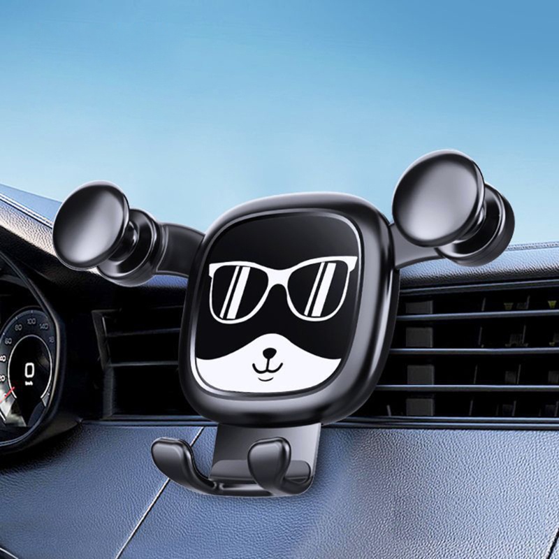 Aoto Giá Đỡ Điện Thoại Phong Cách Động Vật Hoạt Hình Rảnh Tay Không Trượt Hoặc Rơi Trong Xe