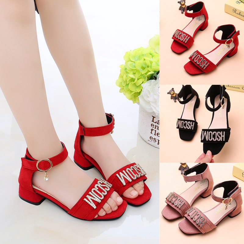 Giày Sandal Đế Mềm Chống Trượt Thời Trang Hàn Quốc Cho Bé Gái