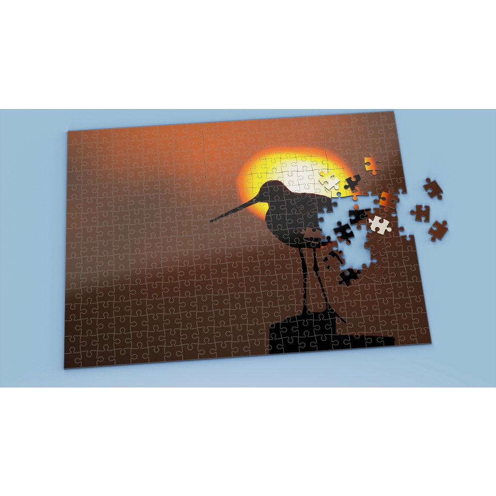 Tranh ghép hình BIRD - Mẫu 30 - Nhận in theo yêu cầu