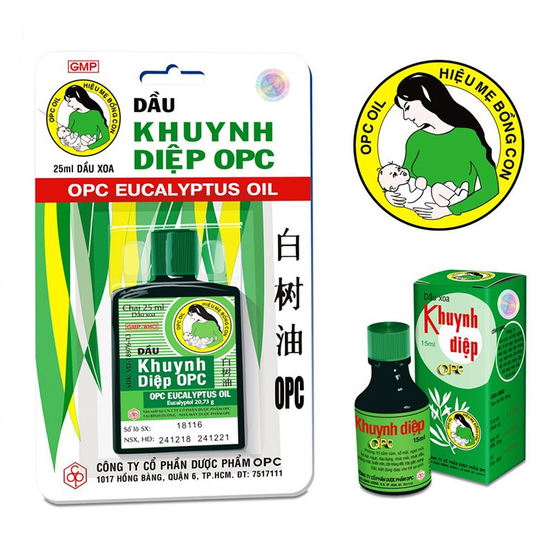 Dầu khuynh diệp OPC cho bé và mẹ sau sinh