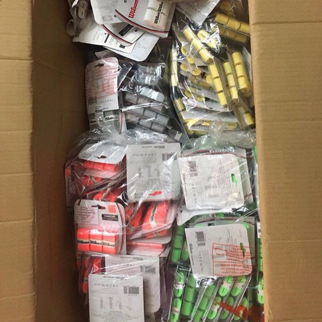 Quấn cán wilson vỉ 3 cái dùng cho cán vợt cầu lông, tennis