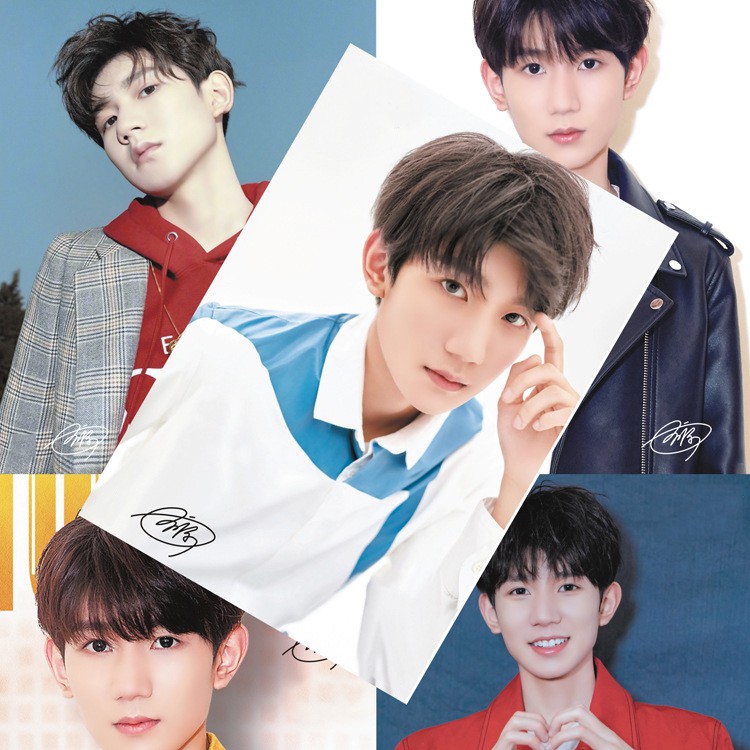 Poster 8 tấm Vương Tuấn Khải Tfboys