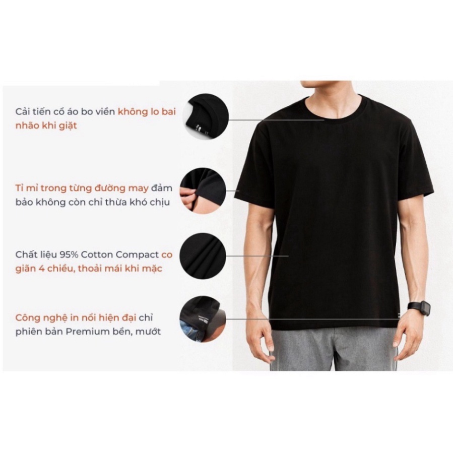 Áo Thun Nam Tay Ngắn | Áo Phông Nam Tay Lỡ Cổ Tròn Thời Trang Cao Cấp | A01-014 KhacVietShop | BigBuy360 - bigbuy360.vn